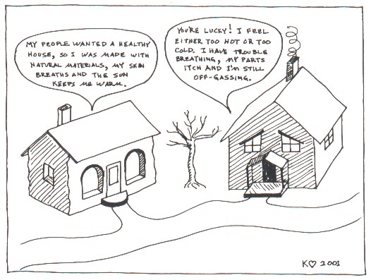 cartoon homes. Not all houses (or work