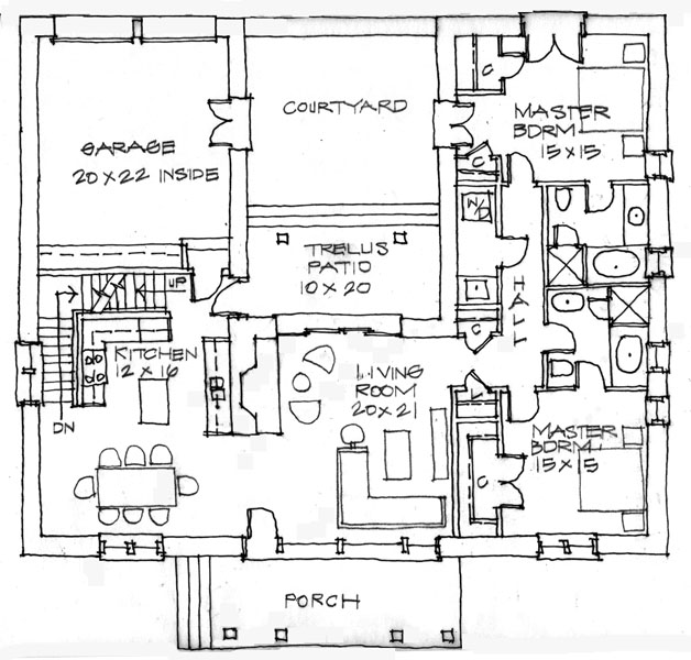 Santa Fe House Plans