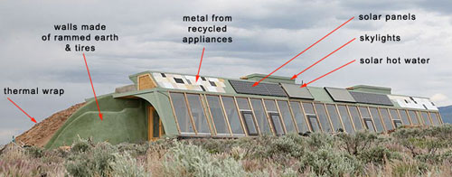 Green Home Building: Earthships